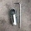 Tubo Galvanizado Tubo Cuadrado 30X30 Tubo Redondo Junta Conector para tendedero 25X25 Bidireccional Tricúspide Pasante Accesorios para Estanques de Peces