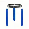 Conjunto de Flag Football da Fábrica Original com Bandeiras, Snaps de Ar, Bola de Futebol Americano Multicor para Treinamento de Adultos e Crianças