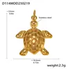 Rueda de la fortuna ins moda piedra de pino azul colgante estrella de cinco puntas hecho a mano diy collar acero inoxidable chapado 18k oro accesorios