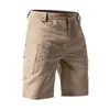 Pantalones cortos de trabajo estilo europeo y americano para correr, duraderos, de secado rápido, transpirables, adecuados para entrenamiento de fitness, pesca y senderismo