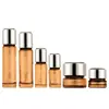 Botella cosmética de liberación rápida en stock 50 ml Exportación a Europa y América Botella cosmética 50 g Botella de loción minimalista de moda