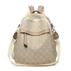 Transfronterizo 2025 Nuevo Estampado Moda Tendencia Hombro Multifuncional Gran Capacidad Viaje Ocio Versátil Mochila Mayoreo