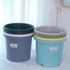 Maceta Flor de Cuatro Estaciones Nórdica Simple Creativa Maceta Control Raíz Profunda Deepot Grande Plástico Resina Maceta Galón Rosa Verde