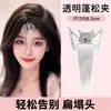 Ferramenta Volumizadora para Franja de Coroa Alta Pente Modelador de Raiz de Cabelo Coreano Penteado Natural Perfeito Aumento de Altura do Cabelo Grampo de Cabelo para Styling