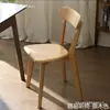 Cadeira de jantar em madeira maciça, mesa e cadeiras de jantar de estilo moderno simples, cadeira de madeira maciça, banquinho simples para casa, cadeira de jantar com encosto, Louis