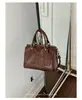 Nuevo Comercio Exterior Simple Retro Bolso de Mano Tipo Almohada Alto Valor Nicho para Viajes Diarios Bolso Boston Bolso Cruzado de Hombro Único Moderno