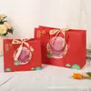 Bolsas de Regalo de Año Nuevo Transfronterizas, Bolsas de Regalo Estilo Chino, Bolsas de Tote de Papel, Bolsas de Empaque de Papel, Bolsas de Regalo