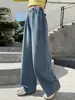 Jeans Holgados de Pierna Ancha para Niña Primavera y Otoño 2026 Pantalones Largos Rectos Adelgazantes para Niña Pantalones Casuales de Largo Completo Ropa de Otoño