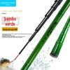 Fábrica atacado bambu fibra de vidro mão Rod corrente de pesca vara de seção curta de fibra de vidro vara de pesca vara