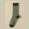 Calcetines Zhuji medias para mujer medias de todas las estaciones de otoño e invierno calcetines de felpa de media pantorrilla estilo universitario japonés medias de moda