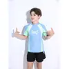Traje de Baño para Niños Niños Manga Media Boxer Dividido Talla Grande Mediana y Grande Traje de Baño Juvenil Traje de Baño Traje Amazon