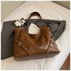 Bolsa Tote Fashion Retrô para Mulheres, Bolsa de Ombro Estilo Coreano para Trabalho e Dia a Dia, Novo Modelo 2026, Versátil de Grande Capacidade