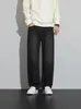 Calça jeans reta versátil da moda masculina, estilo americano, peso pesado, gradiente retrô, nova para 2026, primavera/outono