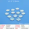 12.5 16 20 23 27.7 29 33 35 38 42 48.5 49 mm Lente Plana Convexa Acrílica