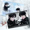 Irmão Mais Velho, você e Xue têm uma coisa em comumLu Jie Mu Zhi Cheng Primeira Neve Atmosfera de Inverno Material de Cartão Postal