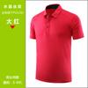 Ice Silk lapela respirável de secagem rápida T-shirt camisa polo personalizada logotipo impresso Empresa cultural camisa ao ar livre roupas de trabalho bordado