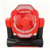Luz de camping alimentada por energía solar con batería de muy larga duración, luz ventilador de iluminación para exteriores, luz de puesto, luz de camping portátil impermeable súper brillante
