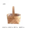 Directamente del fabricante: Cestas de mano para vacaciones, cestas de flores de madera, cestas decorativas para arreglos florales, cestas de flores de estilo pastoral para niños