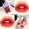 Suministro Transfronterizo de Brillo de Labios Red Velvet con Acabado Mate, Color de Larga Duración, No se Transfiere al Vasito Aceite Labial Pintura de Labios
