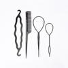 Fornecimento Direto do Fabricante Platinum Fly Conjunto Multifuncional para Modelar o Cabelo Elástico Infantil Pente Centopeia de Crochê Trançador de Cabelo