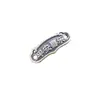Plata pura s999 Retro Paz, Alegría, Vibrante y Lindo Pulsera de Cuerda Trenzada para Mano, Collar, Accesorios Hechos a Mano para DIY