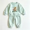 Nuevo Estilo de Principios de Otoño Conjunto de Sudadera Versátil de Dibujos Animados para Niños, Favorecedor para Niños Pequeños, Cómodo para Bebés, Exclusivamente para Ventas Transfronterizas
