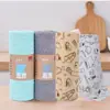 Panos de Limpeza para Cozinha Atacado Transfronteiriço, Rolos de Papel Toalha Rasgáveis, Espessados, Absorventes de Água e Óleo, Panos Descartáveis Rasgáveis para Uso na Cozinha