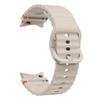 Correa de silicona con hebilla de color y puntada ondulada para Samsung Galaxy Watch7/FE watch654