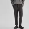 Calça Social Masculina Solta Nova Primavera e Outono Estilo de Marca Tendência Formal de Negócios Versátil Casual