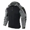 Modelo nuevo transfronterizo, traje de rana de asalto de segunda generación, chaqueta de camuflaje táctica, de manga larga, corte holgado, elástica y transpirable para hombre, adecuada para actividades al aire libre