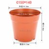 Atacado de fábrica porta-flores de plástico vaso de flores base para jardinagem fundo de rede para berçário furo inferior inferior verde vaso rígido respirável para plantio