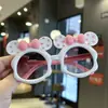 Gafas de sol de dibujos animados lindas con lazo para jugar niños protección solar gafas de sol lindas para bebé orejas grandes gafas de sol de moda para niña