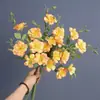 Flores de Rosa Artificiales, Flores Falsas para Salón de Bodas Decoración Suave, Arreglos de Flores de Rosa, Marcadores de Camino Decorativos, Arreglos Florales para Paisajismo, Adornos de Arte Floral