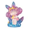 Figura de Caja Sorpresa Noche de Ensueño Figura de Niña del País de los Sueños Arte Original Brillante Adorno de Escritorio Adorno Sanador para Mujeres