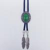 Corbata de Groom para Hombre de Moda Ojo de Gato Verde Estilo Británico Accesorios para Camisa Fotografía en Vivo Cuerda para Cuello Producto Nuevo