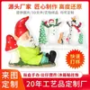 Decoración Navideña Adornos de Resina Personalizados Fabricante Producción en Masa con Dibujos y Muestras Colgantes de Bola de Cristal Manualidades Muñecas
