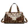 Bolsa da Mamãe Marca Tendência de Hong Kong Bolsa Almofada para Mulheres 2024 Nova Padrão Crocodilo Moda Bolsa de Ombro Transversal Grande Capacidade