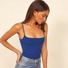 Top camisola Spot R197 2021 Nuevo Slim-Fit Corto con Cuello de una Línea para Verano, Top para Capa Interior