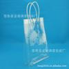Descuento de fábrica prensado en caliente nuevo material bolsa de pvc imprimible logo bolso de pvc bolsa de embalaje de plástico transparente botón a presión