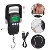 Balança de pendurar portátil balança eletrônica Display de tela LCD Mercado Expresso pesagem de bagagem multiuso 50kg balança portátil