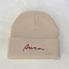 Gorro de punto de moda coreana, gorro informal y versátil para mujer, gorro sencillo de otoño e invierno para parejas, gorro de hip-hop para hombre.