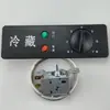 Interruptor de Control de Congelador Doméstico, Termostato Mecánico de Pantalla para Refrigerador Comercial, Regulador de Temperatura de Cocina para Gabinete de Refrigeración y Congelación