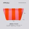 Bolsas Transfronterizas, Bolsas de Punto Rayadas, Bolsas para Guardar Cosméticos, Bolsas Tejidas de Moda y Sencillas, Bolsos de Mano de Hilo Tejido de Mosca