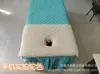 Salón de belleza toalla con agujero en la mesita de noche toalla para acostarse toalla para masaje cama de masaje toalla de un solo agujero toalla para sudor con agujero para vapor toalla facial absorbente logo personalizado