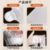Alça de nó chinês sacola de embalagem descartável para viagem sacola de compras sacola de comida saco plástico tipo colete transparente comercial e doméstico
