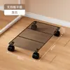 Soporte para Host de Computadora de Escritorio con Ruedas Soporte para Gabinete Oficina Hogar Base Elevadora Bandeja Estante de Almacenamiento