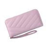 Nueva versión coreana de billetera para mujer, billetera larga para niñas, con cremallera simple, de gran capacidad, con múltiples tarjetas, al por mayor