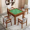 Mesa de Huevo Madera Maciza Sala de Actividades para Mayores Hogar de Ancianos Mesa de Ajedrez Mesa de Ajedrez de Ocio Mesa de Póker Mesa de Mahjong Frotada a Mano