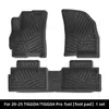 Adequado para 20-25 Tapetes de Chão para Carro Tiggo Tiggo4 Pro/Tiggo4, Tapetes de Porta-Malas TPE Totalmente Ecológicos