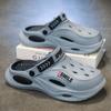 Zuecos para Hombre 2025 Nuevo Verano Casual al Aire Libre Transpirables Deportivos Playa Resistentes al Agua Zapatillas Cerradas para Hombre